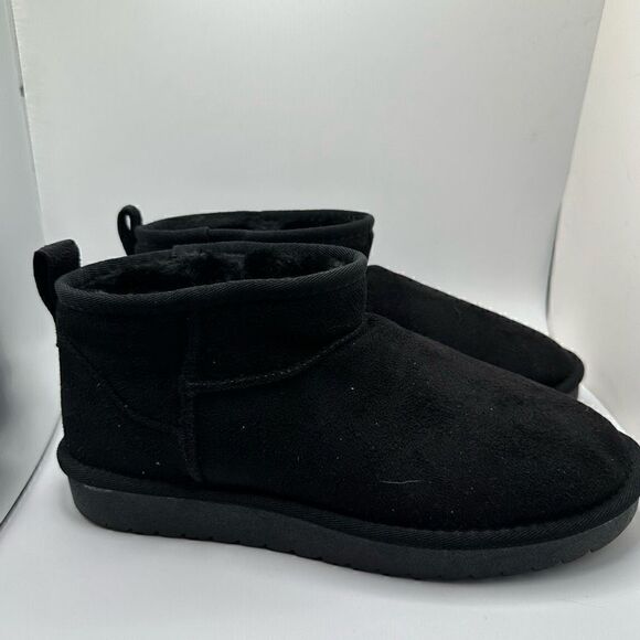 CUSHIONAIRE Women's pull on boot 8.5 BLACK - Picture 1 of 7